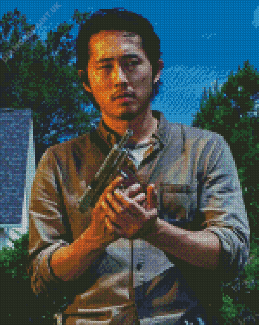 Walking Dead Glenn Rhee Diamond Painting