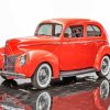 1940 Ford Red Car Diamond Painting