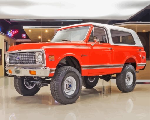 1972 Chevrolet Blazer K5 Diamond Painting