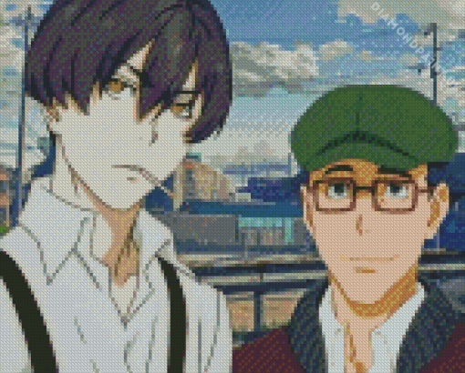 91 Days Anime Serie Diamond Painting