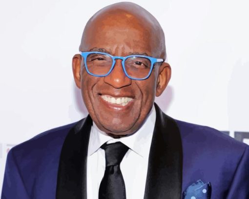 Al Roker American Weathercaster Diamond Painting