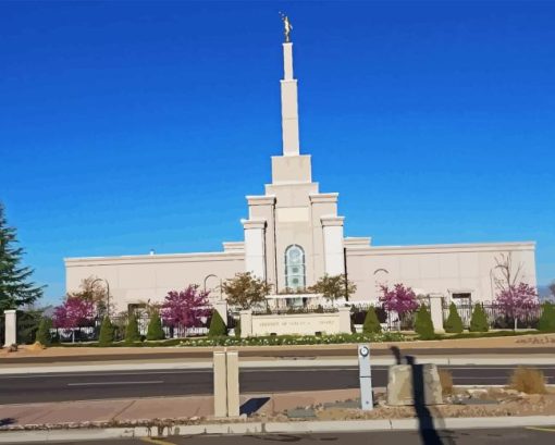 Albuquerque Temple Diamond Painting