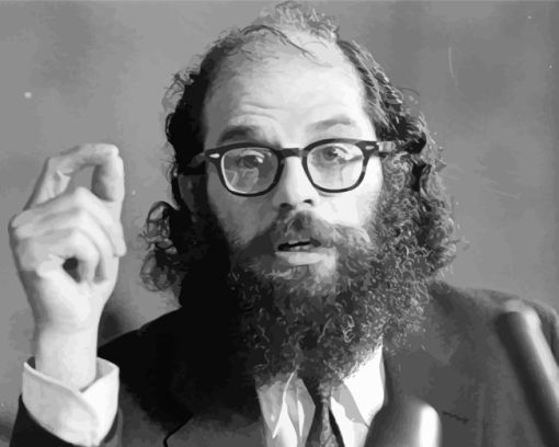 Allen Ginsberg Diamond Painting