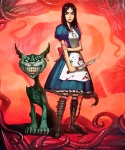 American McGee Alice Diamond Painting