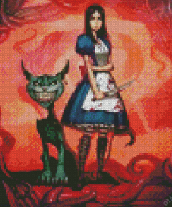 American McGee Alice Diamond Painting