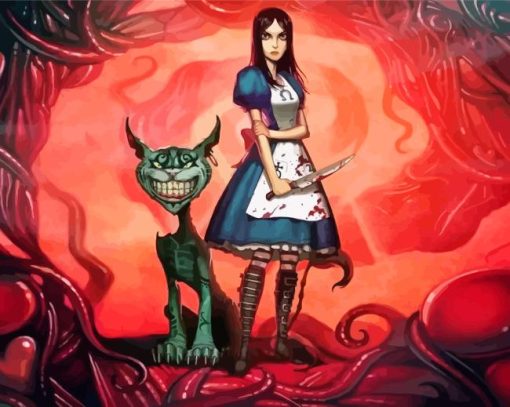 American McGee Alice Diamond Painting