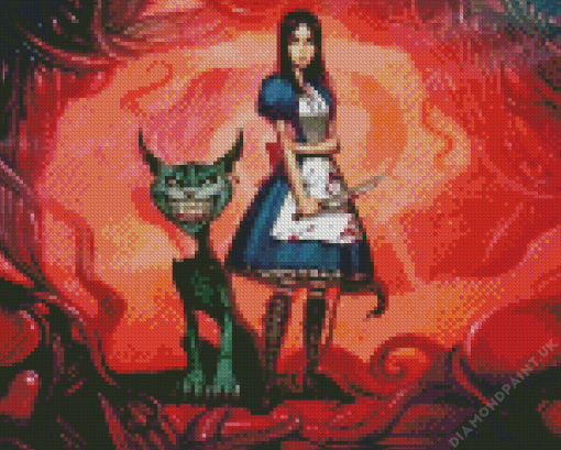 American McGee Alice Diamond Painting