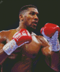 Anthony Joshua Fighting Diamond Painting