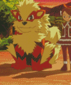 Arcanine Pokemon Diamond Painting