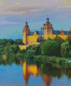 Aschaffenburg Castle Diamond Painting