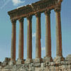 Baalbek Temple Of Jupiter Diamond Painting