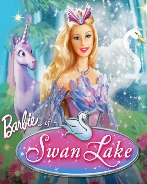 Barbie Of Swan Lake Diamond Painting