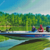 Bass Boat Diamond Painting