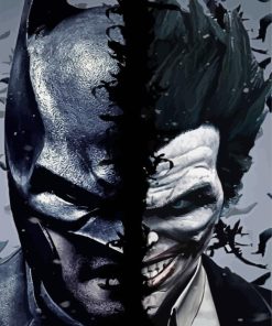 Batman And The Joker Diamond Painting