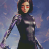 Battle Angel Alita Diamond Painting