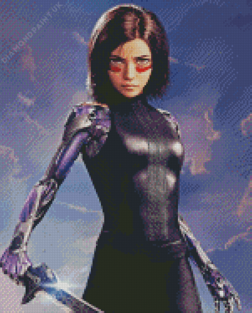 Battle Angel Alita Diamond Painting