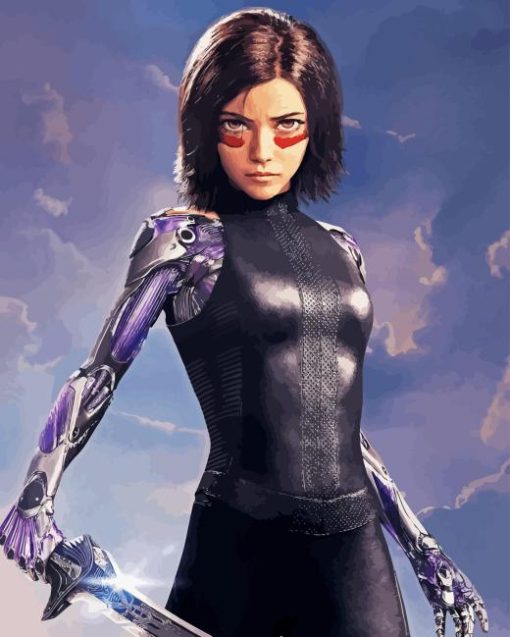 Battle Angel Alita Diamond Painting