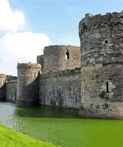 Beaumaris Castle Diamond Painting