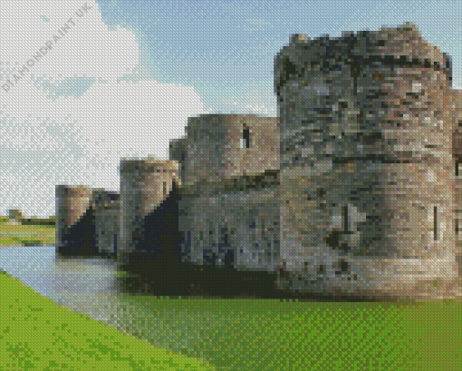 Beaumaris Castle Diamond Painting