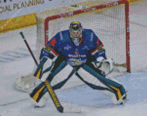 Belfast Giants Ice Hockey Player Diamond Painting