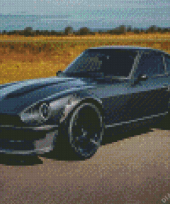 Black 1972 Nissan Fairlady Diamond Painting