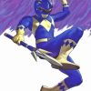 Blue Power Ranger Billy Cranston Diamond Painting