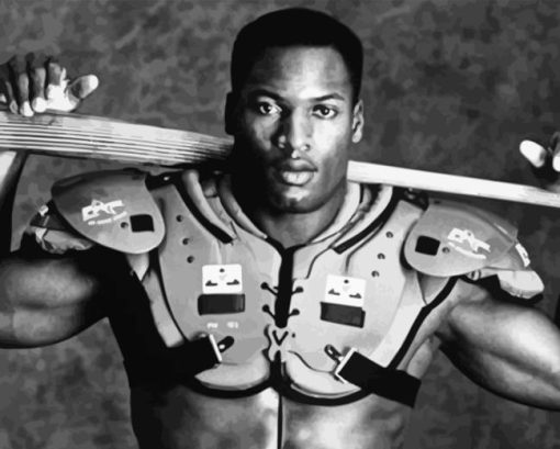 Bo Jackson Diamond Painting