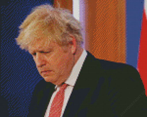 Boris Johnson Diamond Painting