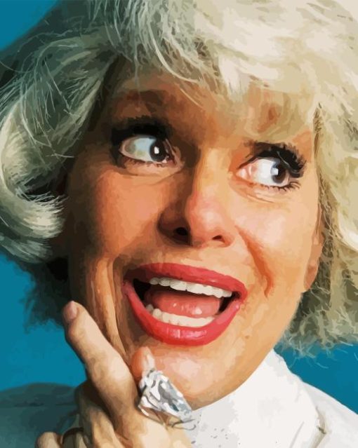 Carol Channing Face Diamond Painting