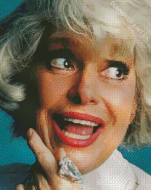 Carol Channing Face Diamond Painting