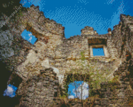 Castle Of Samobor Diamond Painting