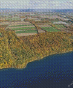 Cayuga Lake In New York Diamond Painting