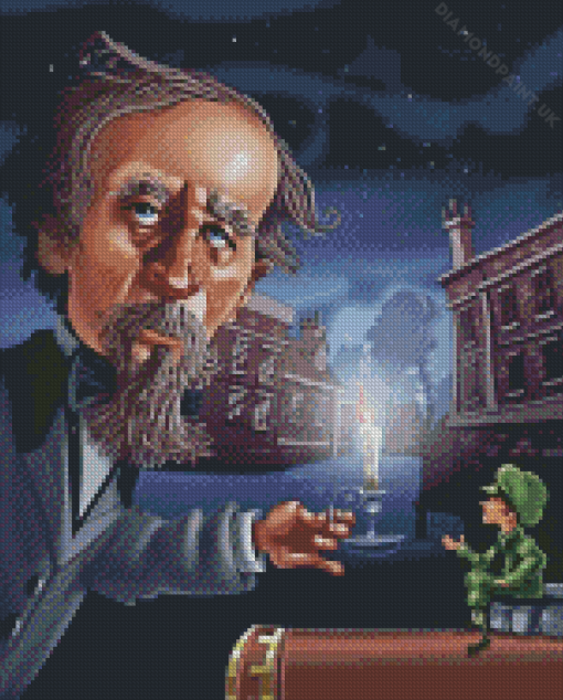 Charles Dickens Diamond Painting