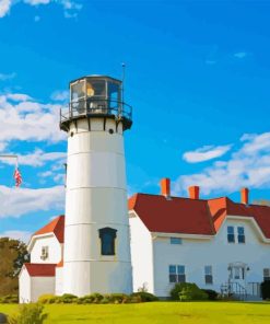 Chatham Lighthouse Diamond Painting