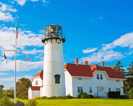 Chatham Lighthouse Diamond Painting