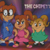 Chipettes Diamond Painting