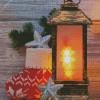 Christmas Lamp Diamond Painting