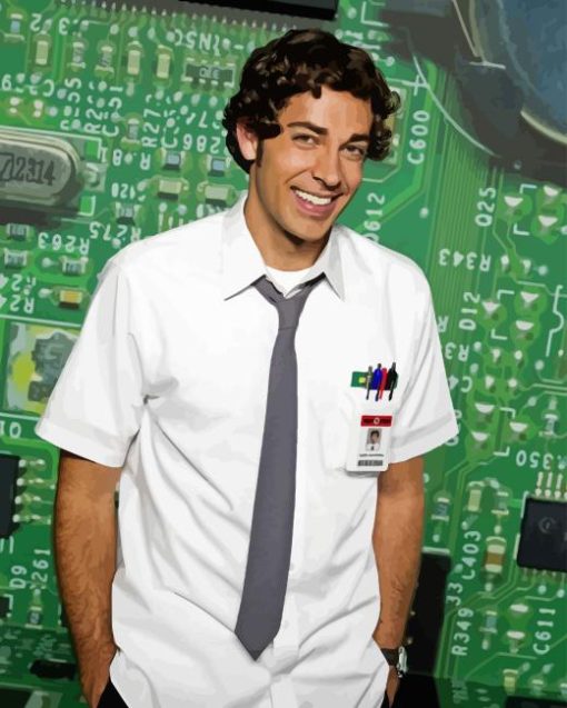 Chuck Bartowski Diamond Painting