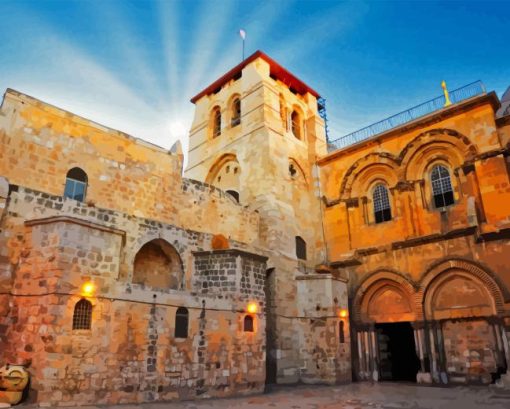 Church Of The Holy Sepulchre Diamond Painting