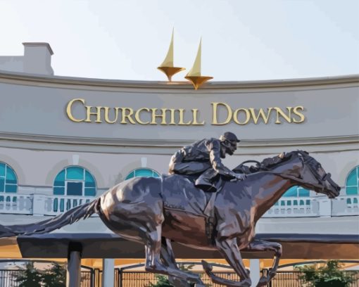 Churchill Downs Diamond Painting