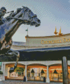 Churchill Downs In Louisville Diamond Painting