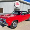 Classic Red Chevelle Super Sport Diamond Painting