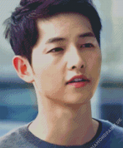 Close Up Song Joong Ki Diamond Painting