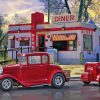 Coca Cola Diner 50s Diamond Painting