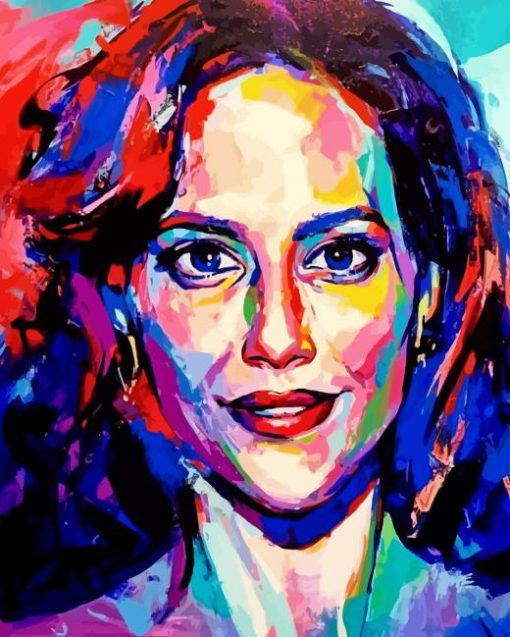 Colorful Brittany Murphy Diamond Painting