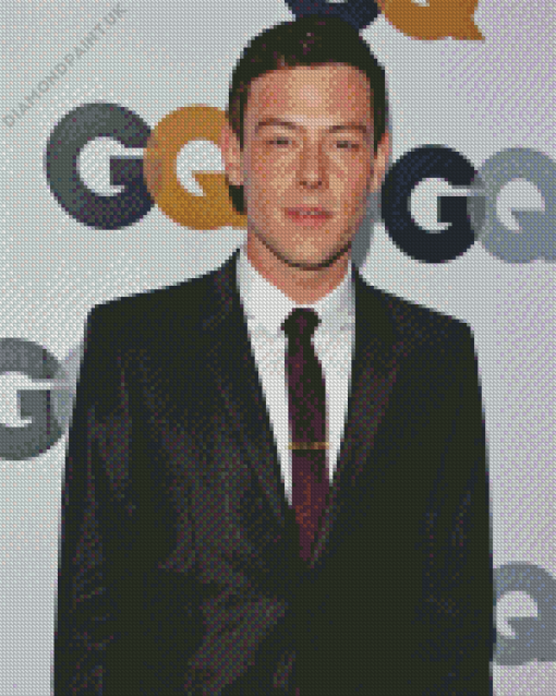 Cory Monteith Diamond Painting