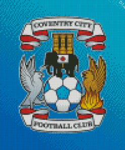 Coventry Fc Logo Diamond Painting