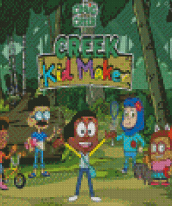 Craig Of The Creek Characters Diamond Painting