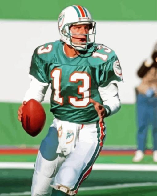 Dan Marino American Football Player Diamond Painting