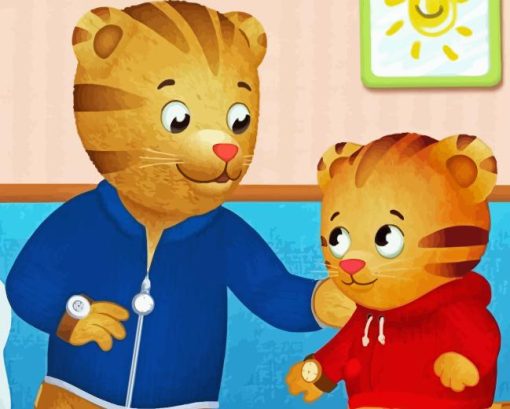 Daniel Tiger Diamond Painting